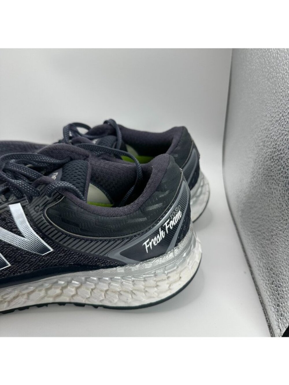 New Balance Fresh Foam 1080 v7 Shoes Womens D Size 12 Black Running Cushioned - Picture 6 of 13